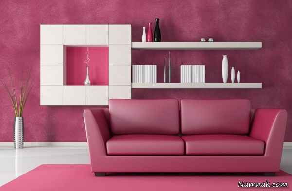 اتاق پذیرایی شیک ومدرن